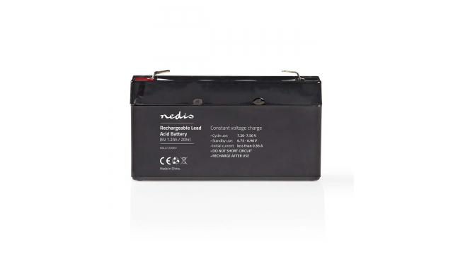 Nedis BALA12006V Oplaadbare Loodzuuraccu 6v 1200 Mah 97 X 24 X 52 Mm