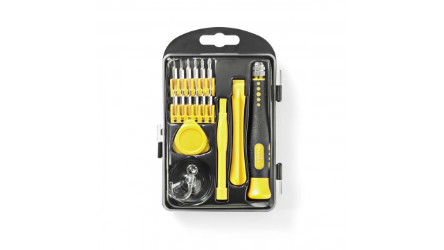 Nedis CSTS10017 Toolkit 17-in-1 Voor Reparatie Van Pc, Smartphone En Tablet