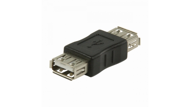 Nedis CCGB60900BK Usb 2.0-adapter A Female - A Female Zwart