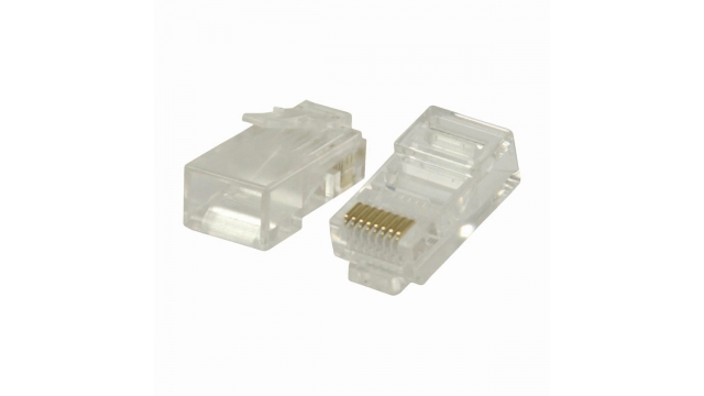 Nedis CCGB89304TP Netwerkconnector Rj45 (8p8c) Male - 10 Stuks Transparant