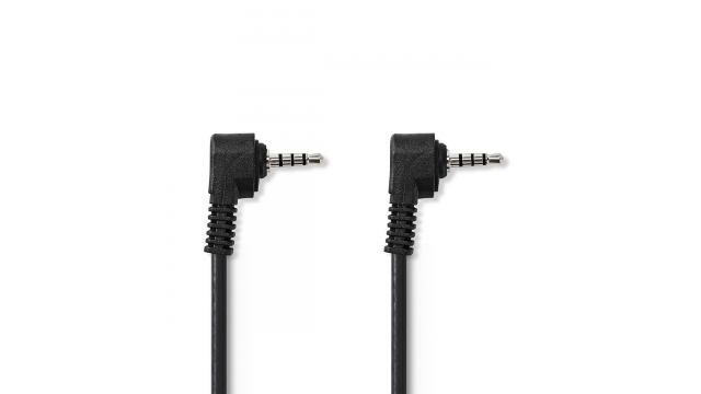 Nedis CVGB22000BK10 3,5 Mm Av-kabel 3,5 Mm Av Male - 3,5 Mm Av Male 1,0 M Zwart