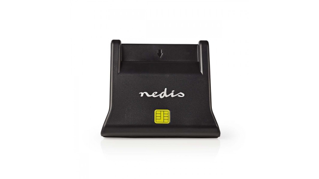 Nedis CRDRU2SM3BK Smartcard Reader Usb 2.0 Desktop Model Black