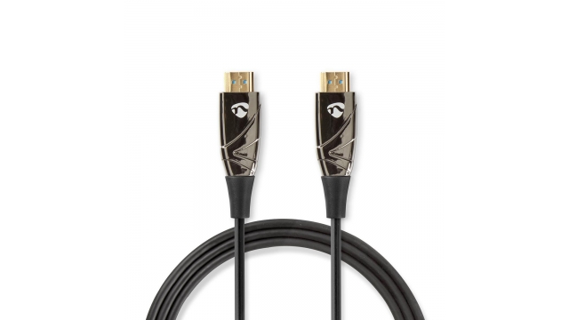 Nedis CVBG3400BK150 High Speed Hdmi™-kabel Met Ethernet Aoc Hdmi™-connector - Hdmi™-connector 15,0 M Zwart