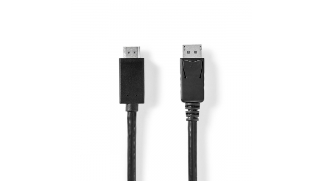 Nedis CCGB37104BK20 Displayport - Hdmi™-kabel 1.4 Displayport Male - Hdmi™ Male 2,0 M Zwart