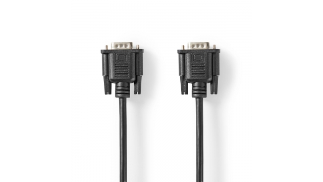 Nedis CCGT59000BK30 Vga-kabel Vga Male Vga Male 3,0 M Zwart