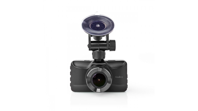 Nedis DCAM15BK Dashcam Full Hd 1080 P 1 Ch 3,0 Inch Kijkhoek Van 120° Metalen Behuizing