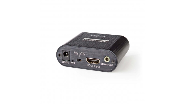 Nedis VCON3459AT Hdmi™-converter Hdmi™ Input Scart Female 1-weg 480i 999 Gbps Metaal Antraciet