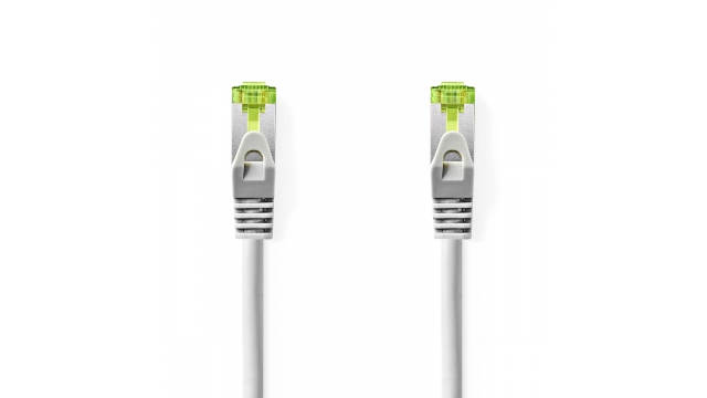 Nedis CCGL85420GY05 Cat7-kabel S/ftp Rj45 Male Rj45 Male 0.50 M Snagless Rond Lszh Grijs Label