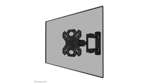 Neomounts WL40S-850BL12 Full Motion Wandsteun voor Schermen tot 55 Inch Zwart