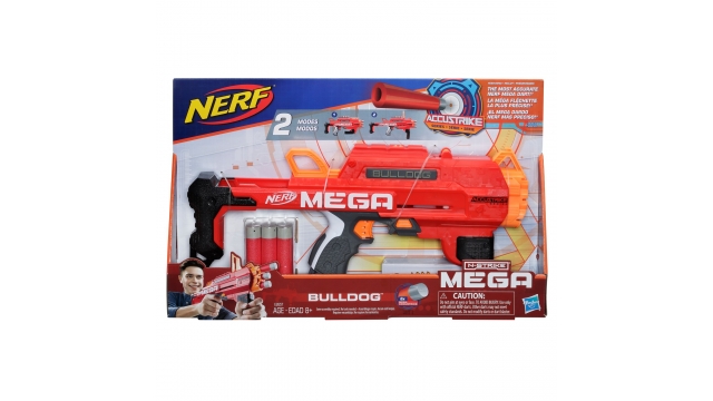 Nerf Mega Bulldog Blaster + 6 Darts