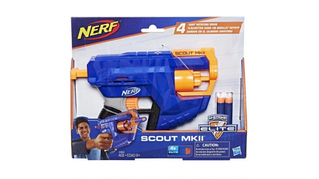 Nerf N-Strike Elite Scout MKII + 4 Darts