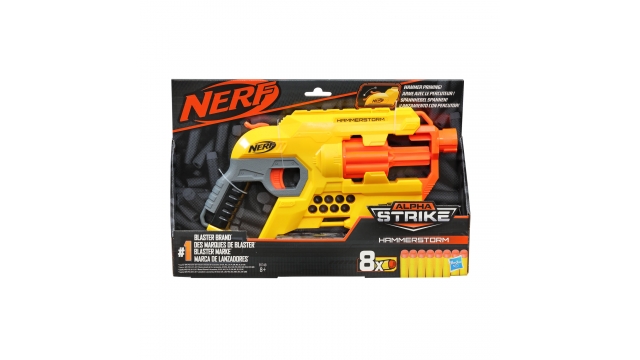 Nerf Alpha Strike Hammerstorm Blaster + 8 Darts