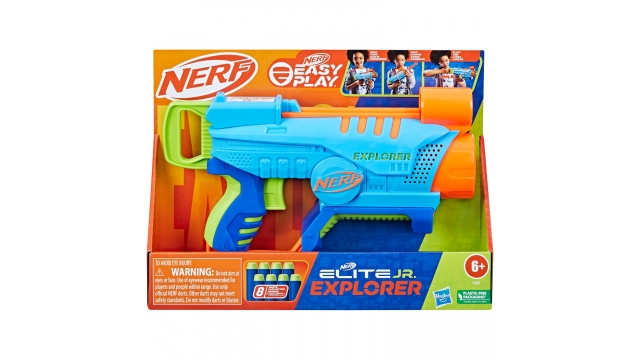 Nerf Elite Junior Exporer Blaster + 8 Darts