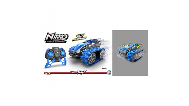 Nikko RC Auto Velocitrax Nano Blauw