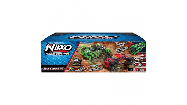 Nikko RC Rock Crusher Rood