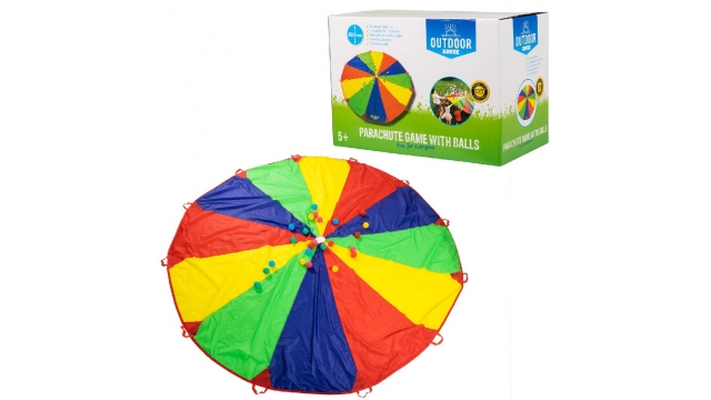 Outdoor Play Parachutedoek met Ballen