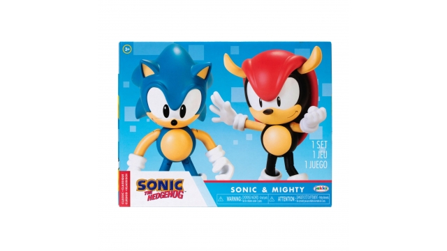 Sonic Figuren Sonic en Classic Mighty 10 cm