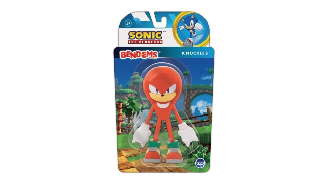 Bend-Ems Sonic De Hedgehog Knuckles