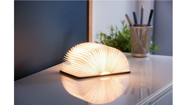 Livaia Magical Led Book Lichtbruin Hout