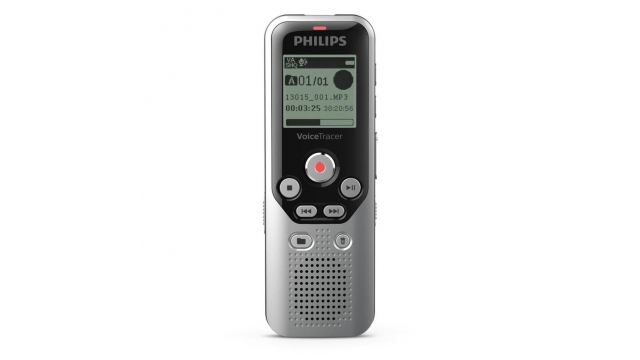 Philips DVT1250 VoiceTracer Audiorecorder Zilver/Zwart