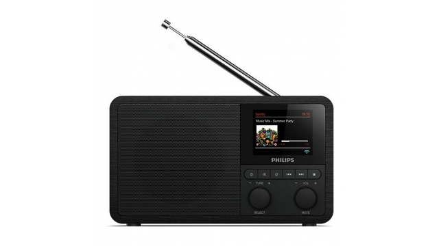 Philips TAPR802/12 DAB+ Internetradio Zwart