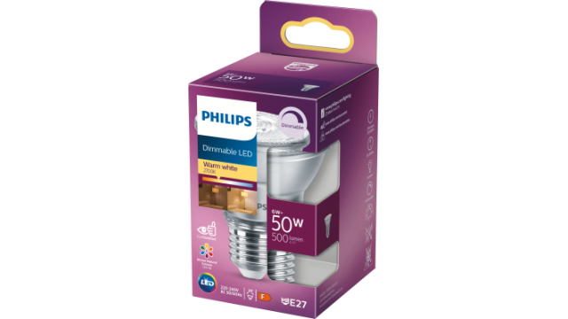 Philips LED Classic50W PAR20 E27 WW 25D D 1SRT4 Verlichting