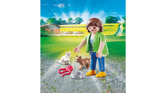Playmobil 70562 Playmo-Friends Vrouw met Kittens