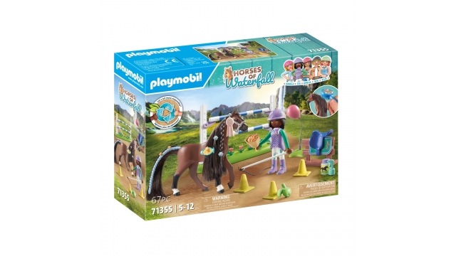 Playmobil 71355 Horses of Waterfall Speelset Zoe en Blaze