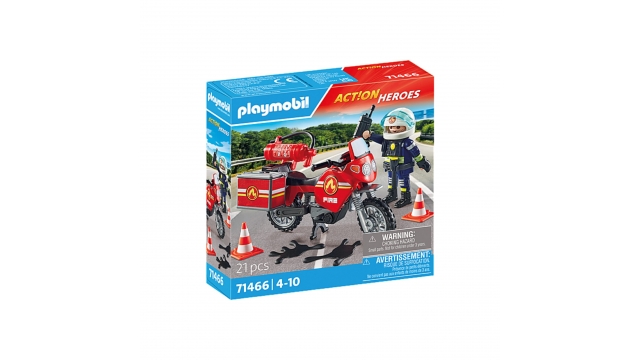 Playmobil 71466 Action Heroes Brandweer Op De Plaats Van Het Ongeval