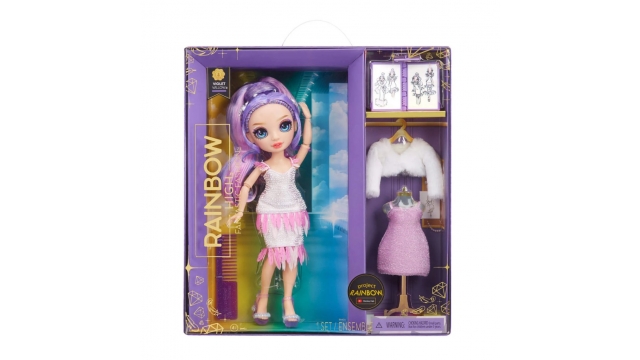 Rainbow High Fantastic Fashion Pop Violet