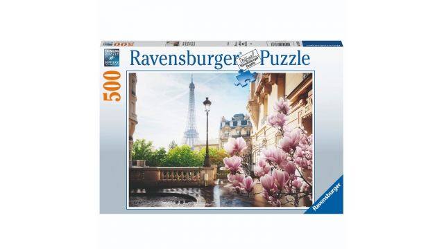 Ravensburger Puzzel Lente in Parijs 500 Stukjes