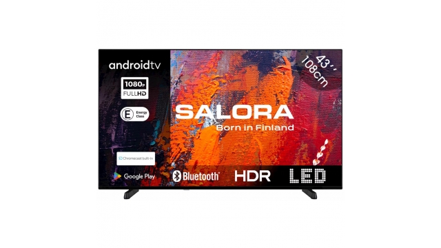 Salora 43FA550 FHD Android TV 43 Inch Zwart