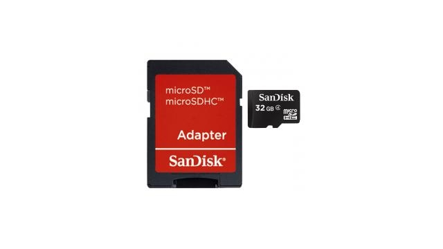 Sandisk 108097 Micro SDHC 32 GB Incl Foto Adapter