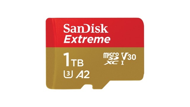 Sandisk MicroSDXC Extreme 1TB 190/130 Mb/s - A2 - V30 - SD