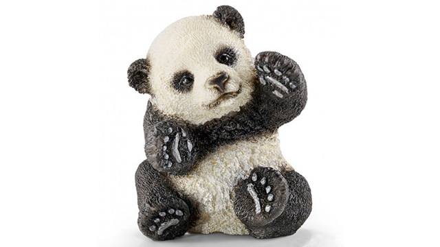 Schleich Speelfiguur Spelende Jonge Panda