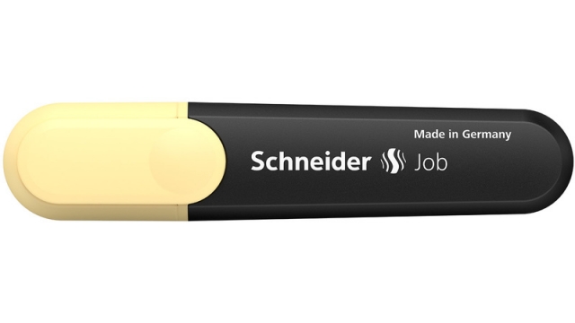 Schneider S-1525 Tekstmarker Job Pastel Kleur Vanille