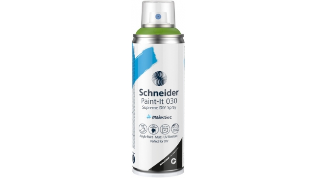 Schneider S-ML03050052 Supreme DIY Spray Paint-it 030 Groen 200ml