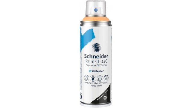 Schneider S-ML03052100 Supreme DIY Spray Paint-it 030 Abrikoos Pastel 200ml