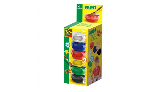 SES Creative Plakkaatverf 6x45 ml