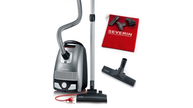 Severin BC7045 S Power Snowwhite Stofzuiger 750W Zilver/Zwart