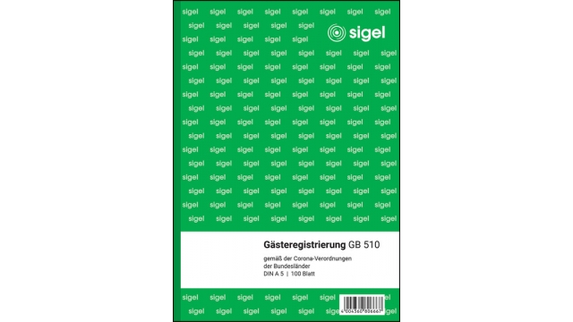 Sigel SI-GB510 Gastregistratieboek 100 Vel A5 FSC