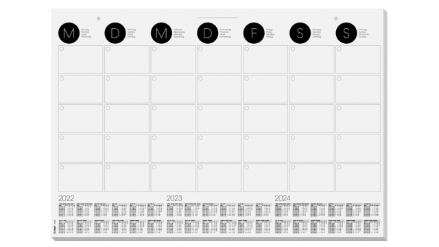 Sigel SI-HO550 Muurkalender 595x410mm Maandplanner