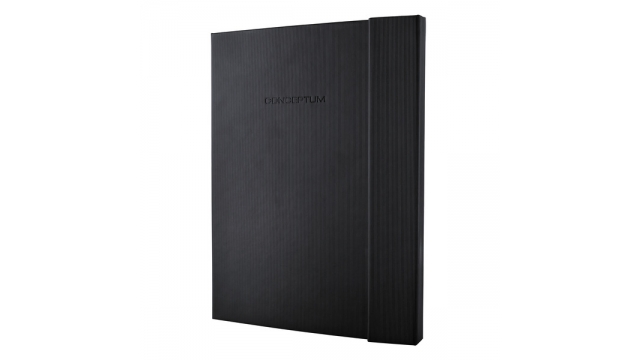 Sigel SI-CO142 Notitieboek Conceptum Pure Hardcover Met Magneetsluiting A4+ Zwart