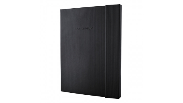 Sigel SI-CO141 Notitieboek Conceptum Pure Hardcover Met Magneetsluiting A4+ Zwart