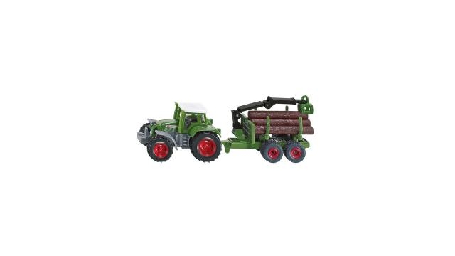 Siku 1645 Tractor + Boomstammen