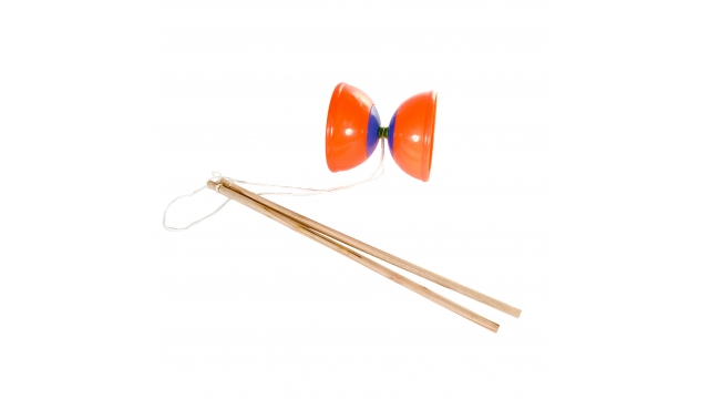 Summertime Diabolo Oranje/Blauw