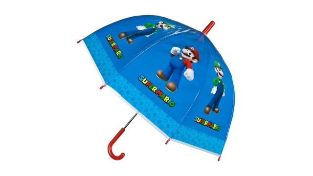 Super Mario Kinderparaplu 66 cm Blauw