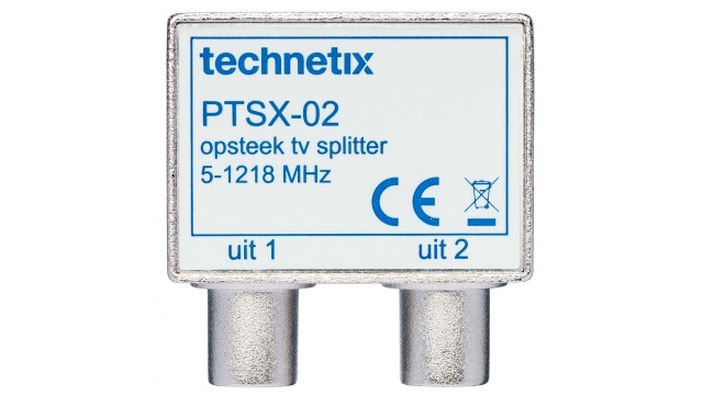 Technetix 2-weg Tv Splitter PTSX02