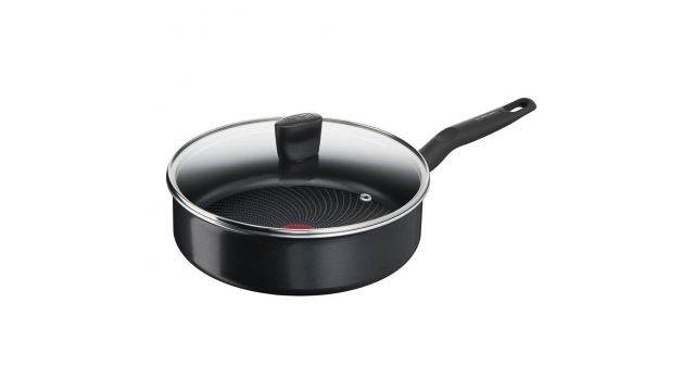 Tefal Start Easy Hapjespan 24 cm Zwart