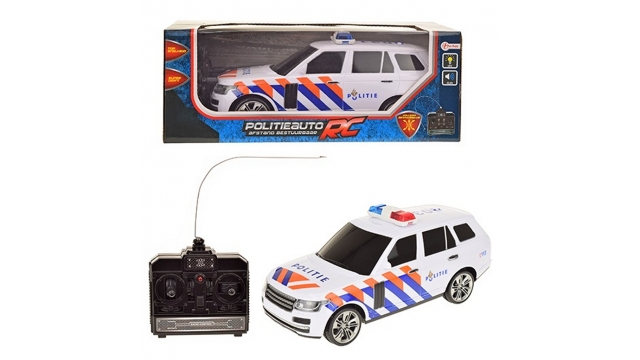 Toi-Toys RC Politieauto + Licht en Geluid 24 cm